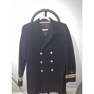 US Naval‎ Academy Dress Uniform Jacket 42S, Davis Clothing Co, Military Blazer